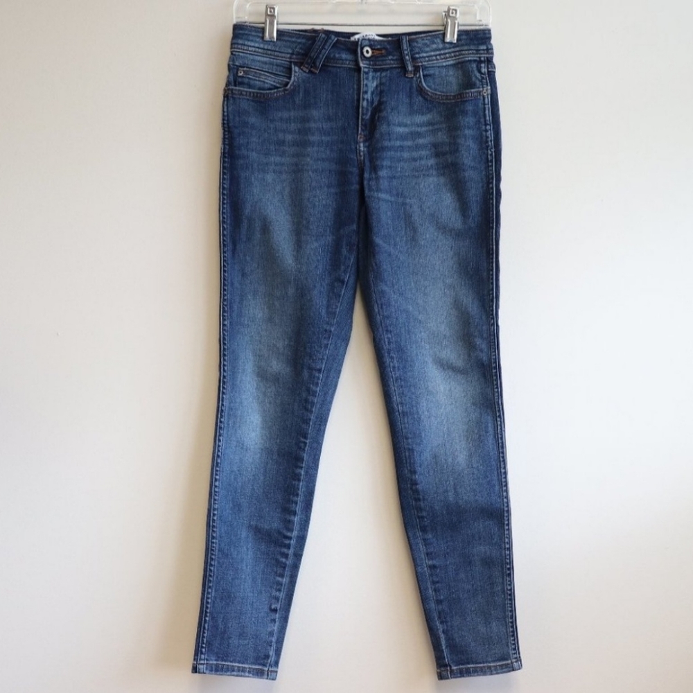 Zara Z1975 Medium Wash Premium Skinny Denim Jeans